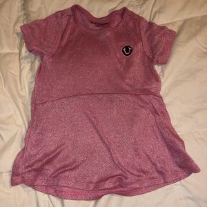 True Religion Girls Sparkly T Shirt Size 7